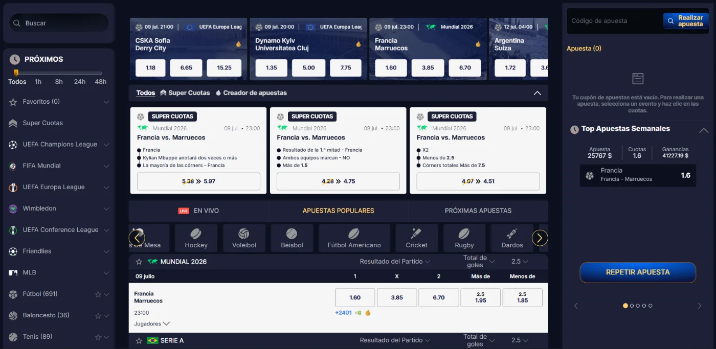 Cazeus Casino Apuestas Deportivas