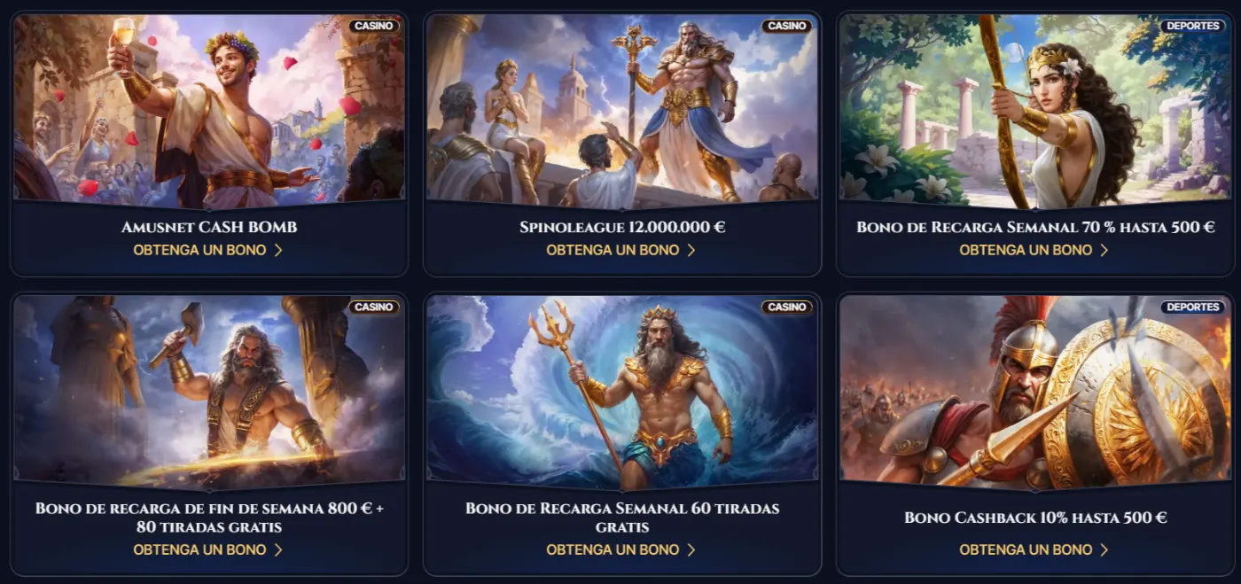 Cazeus Casino Promociones y Bonos Deportivos