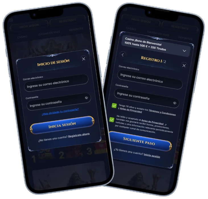 Cazeus Casino Registro e Inicio de Sesión